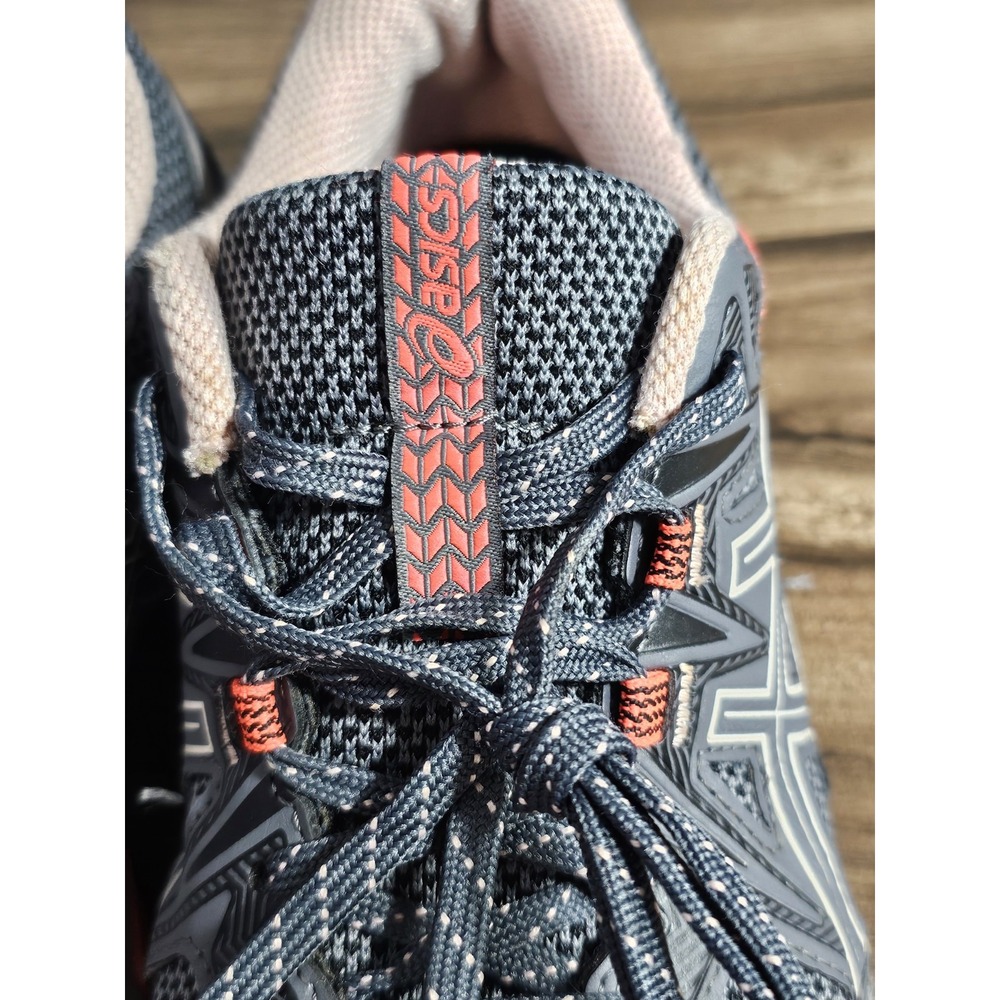 ASICS Women's Gel-Venture 8 Running Shoes Grey/Orange | Women's Size 8.5 Wide - Picture 15 of 16